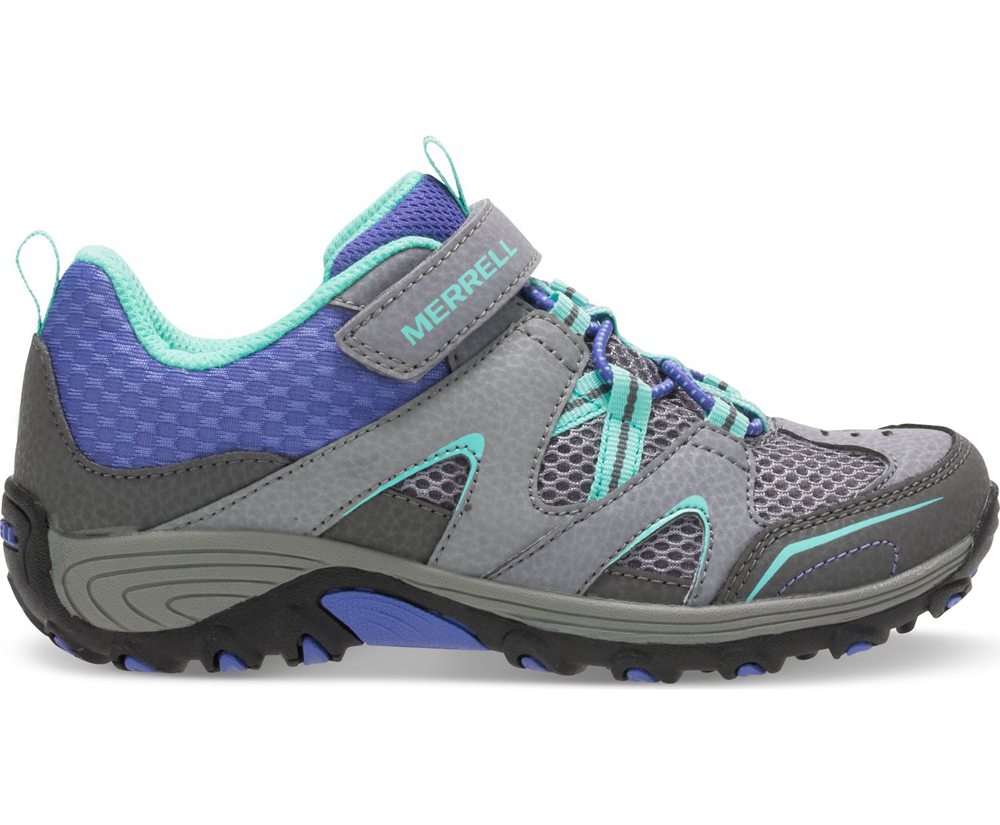 Merrell Hiking Shoes Grey - Trail Chaser - Kids 97NEQZBLV